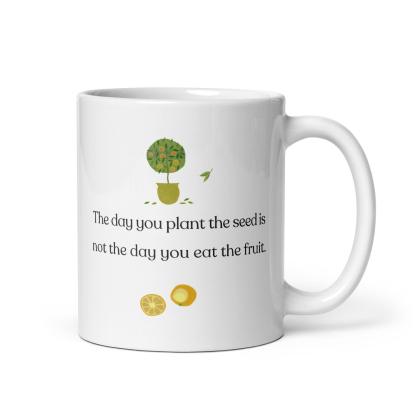 Delayed Gratification Quote Mug - Inspire Cups