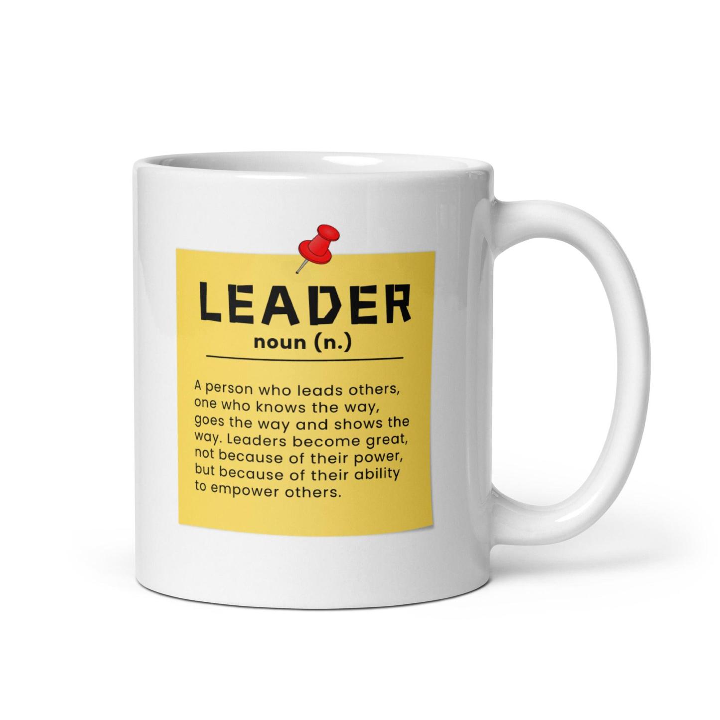 Leader Definition Coffee Mug - Inspire Cups