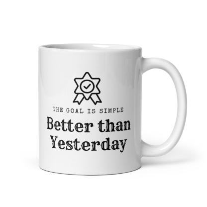 Daily Progress Coffee Mug - Inspire Cups