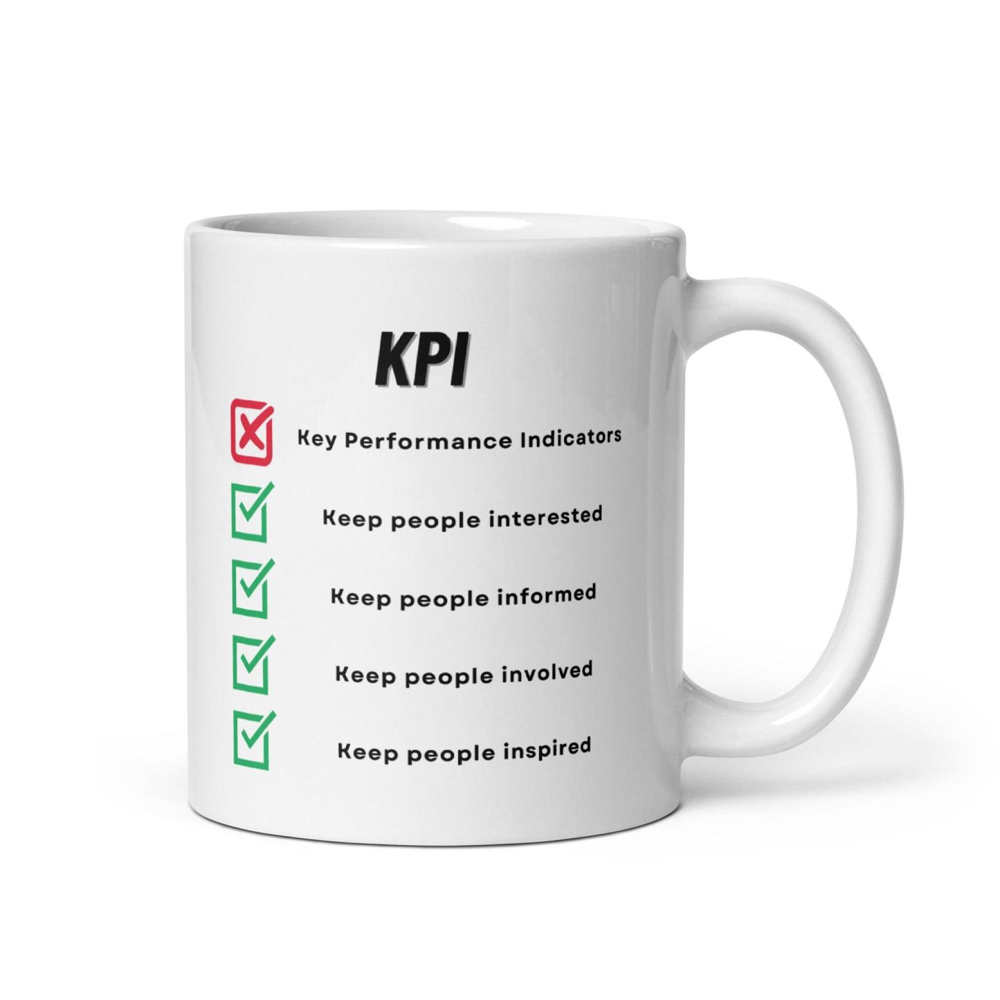 KPI Definition Mug Gift - Inspire Cups