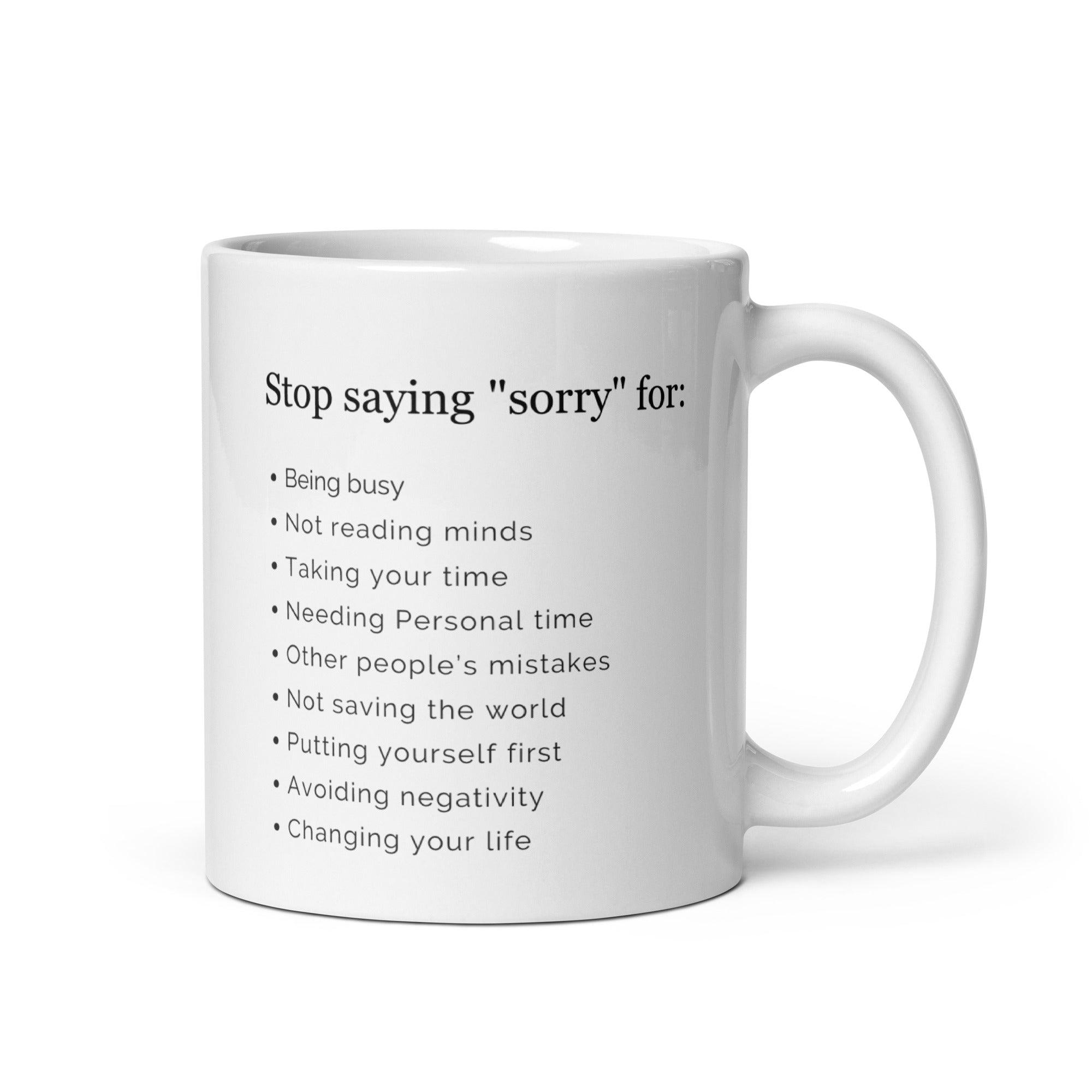 Empowerment Quote Mug Confidence Boosting Ceramic Drinkware - Inspire Cups