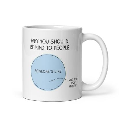 Empathy Reminder Message Mug - Inspire Cups