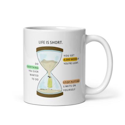 Time Awareness Message Mug - Inspire Cups