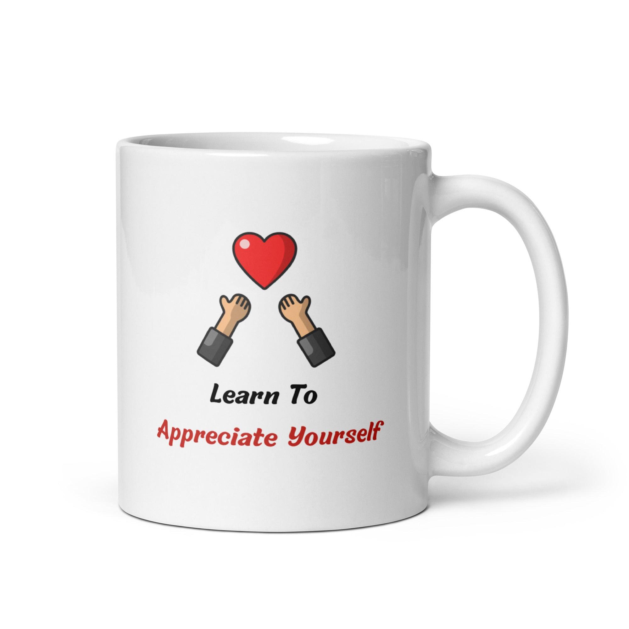Self Value Message Mug - Inspire Cups