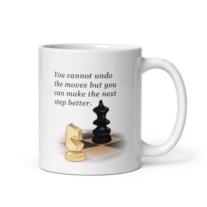 Reflective Progress Quote Mug - Inspire Cups