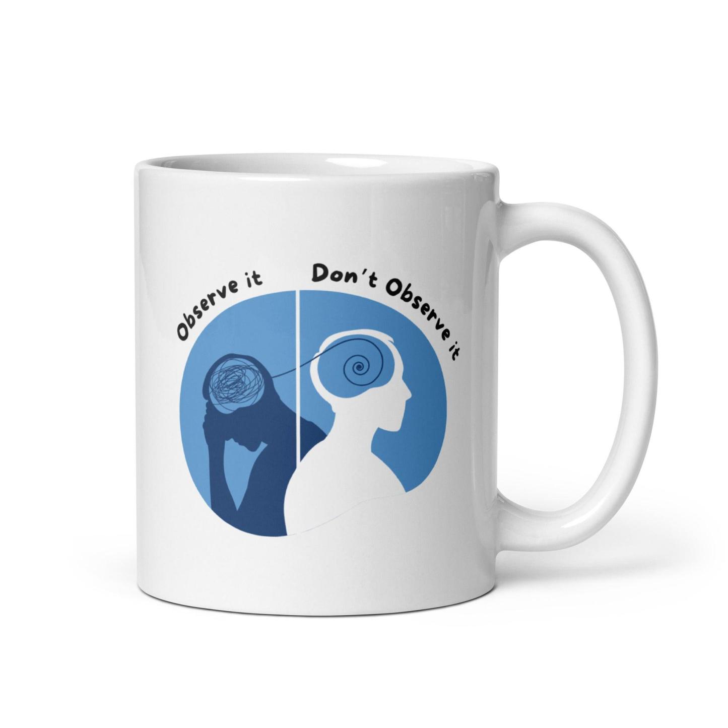 Mindfulness Observation Quote Mug - Inspire Cups