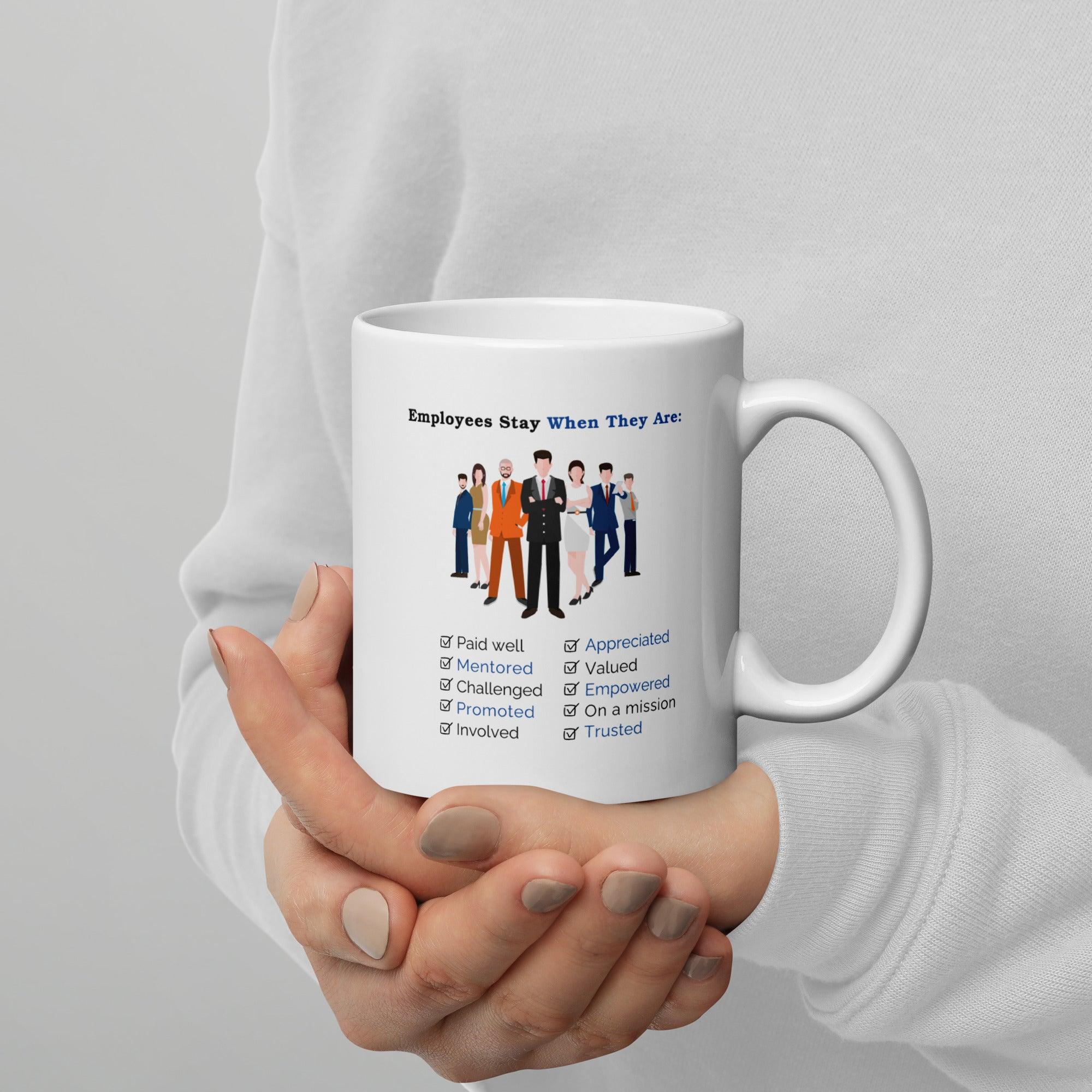 Employee Retention Value Mug - Inspire Cups