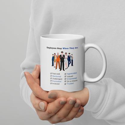 Employee Retention Value Mug - Inspire Cups