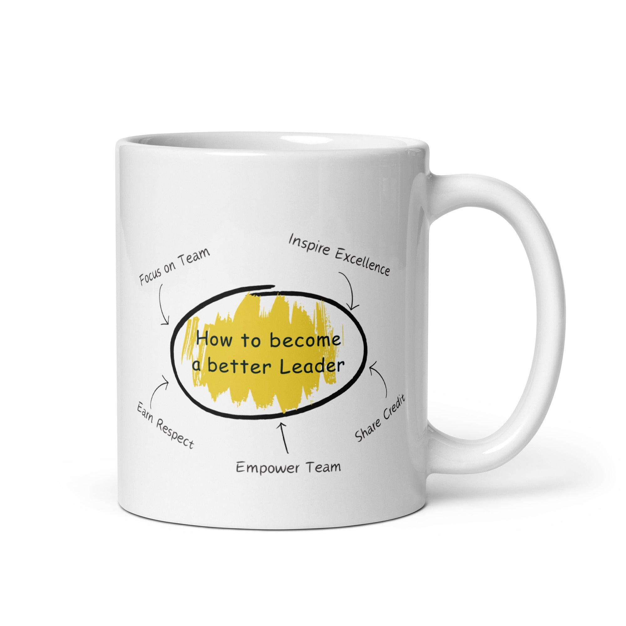 How To Be A Better Team Leader A Leadership Mug - Inspire Cups