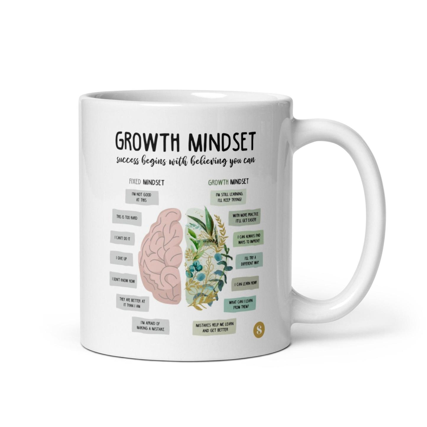 Growth Quote Printed Mug - Inspire Cups
