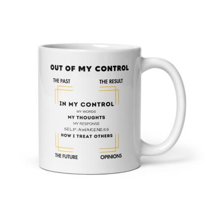 In My Control Glossy mug - Inspire Cups