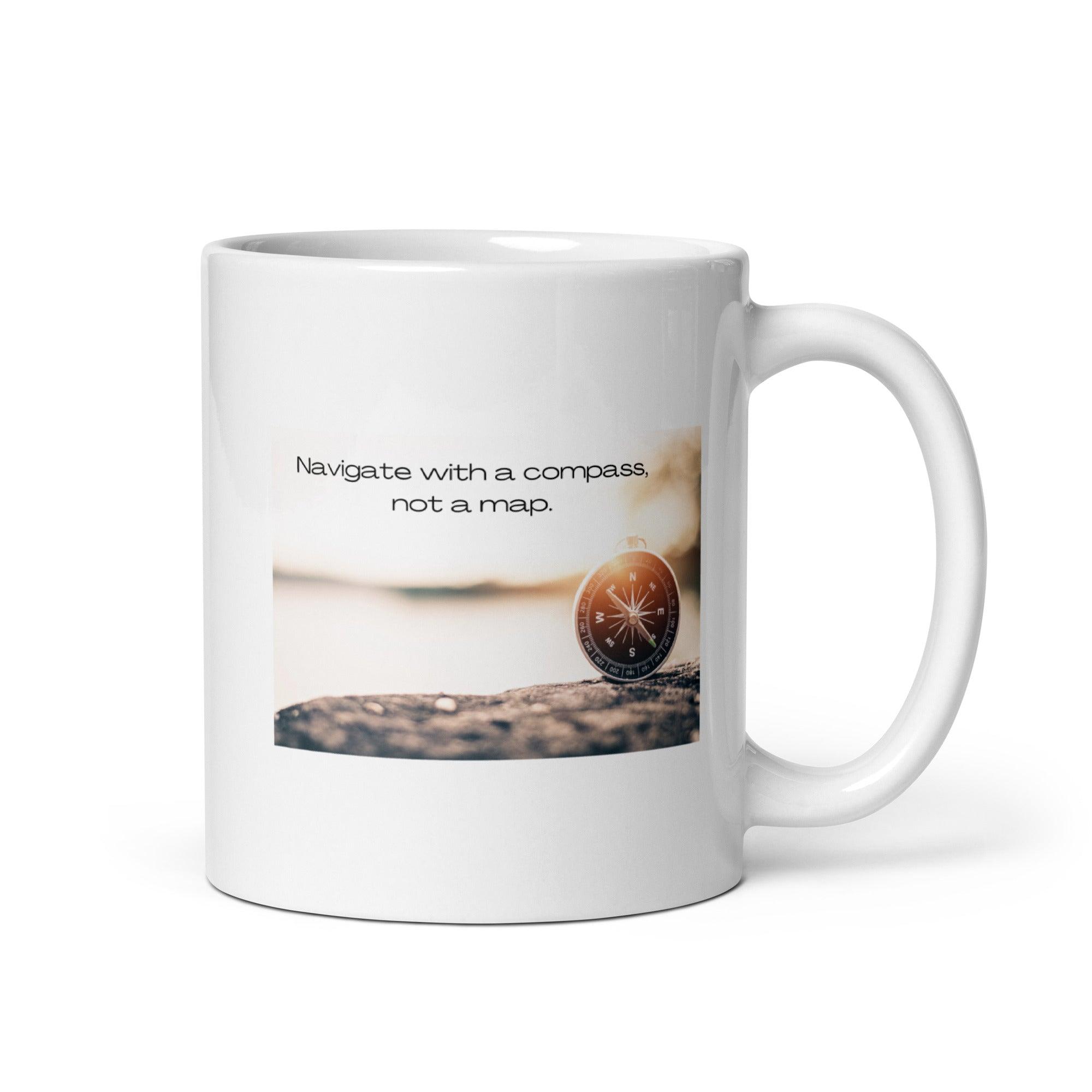 Compass Journey Message Mug - Inspire Cups