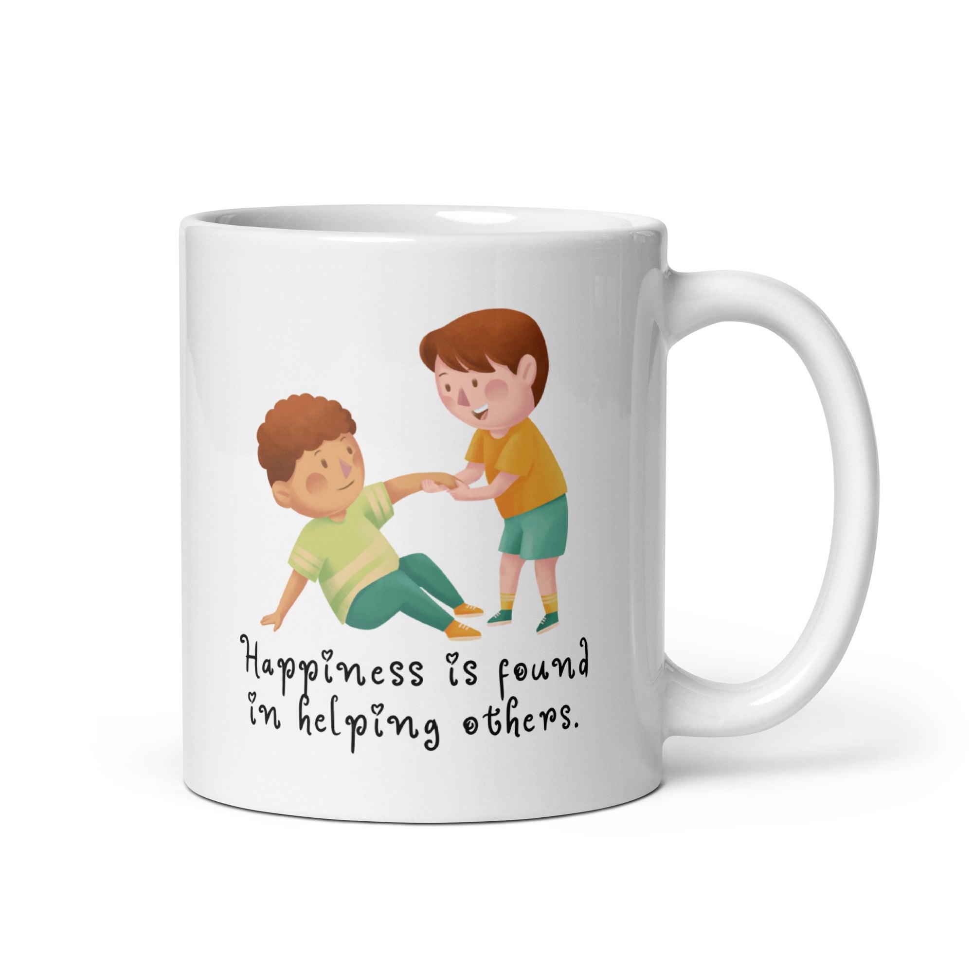 Helping Others Message Mug - Inspire Cups