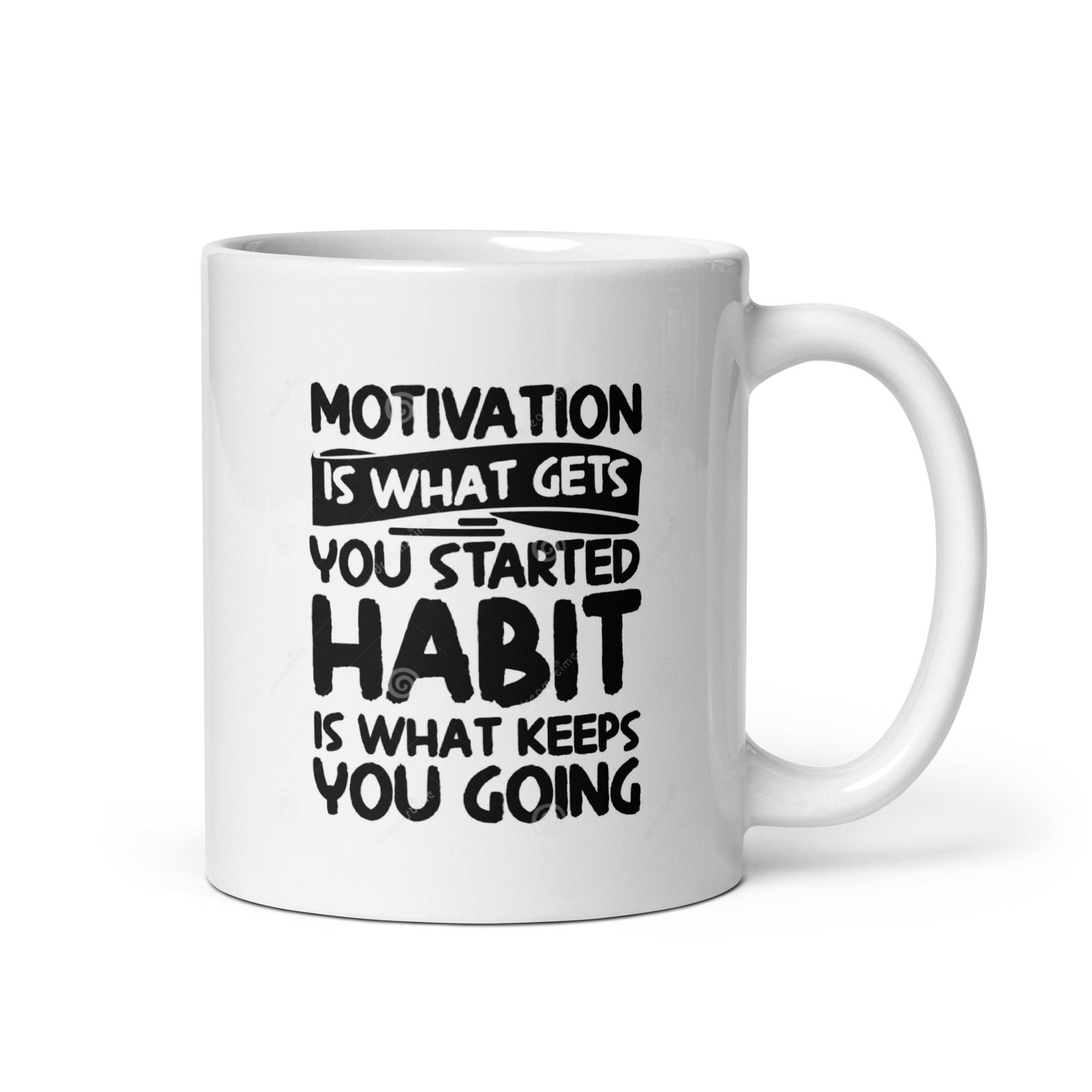 Motivation Habit Success Mug - Inspire Cups