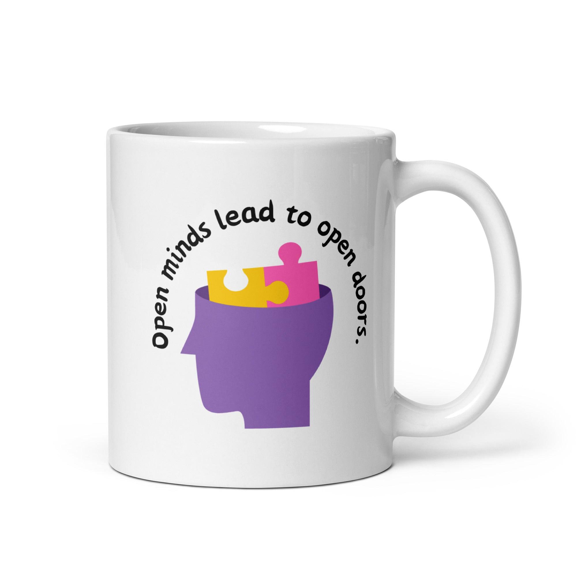 Open Mind Ceramic Mug - Inspire Cups
