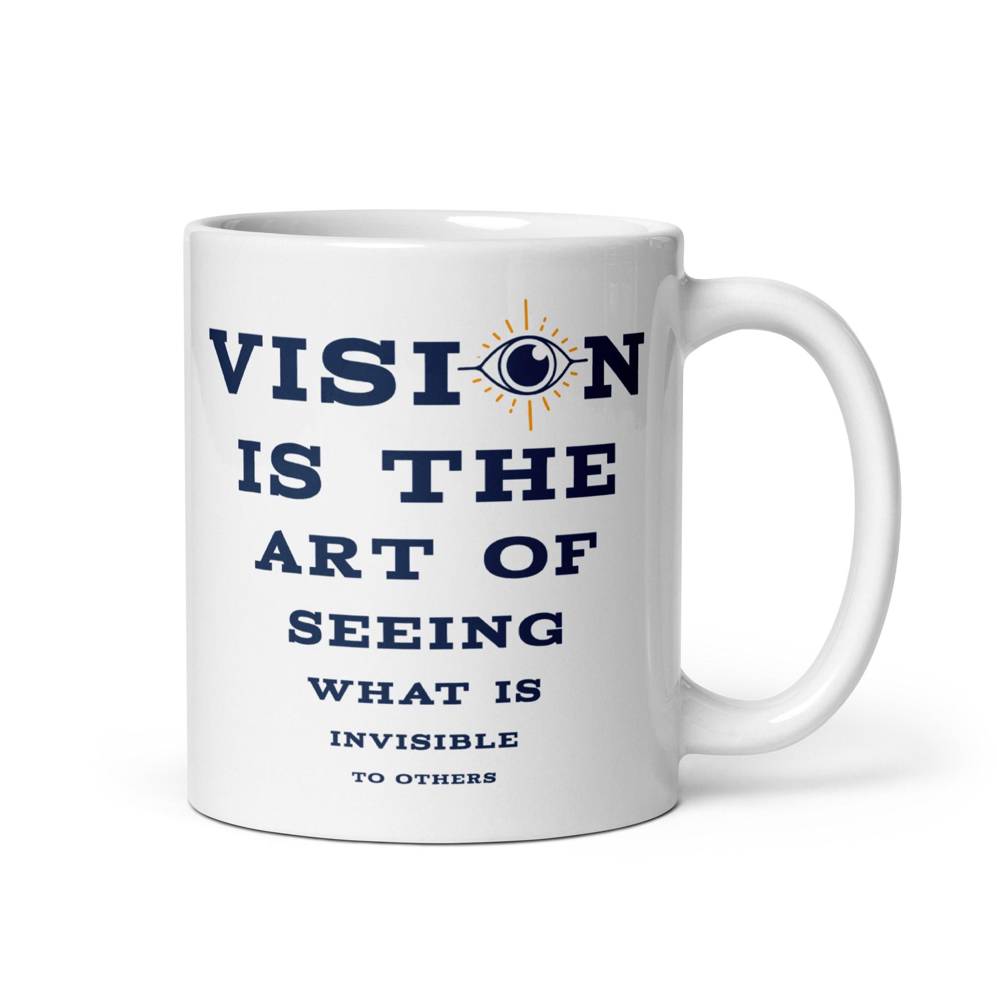 Vision Quote Ceramic Mug - Inspire Cups