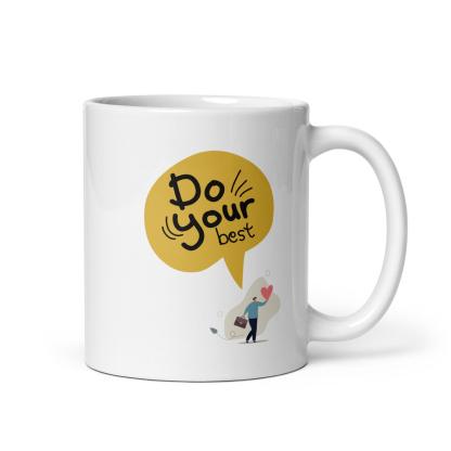 Motivational Excellence Ceramic Mug - Inspire Cups