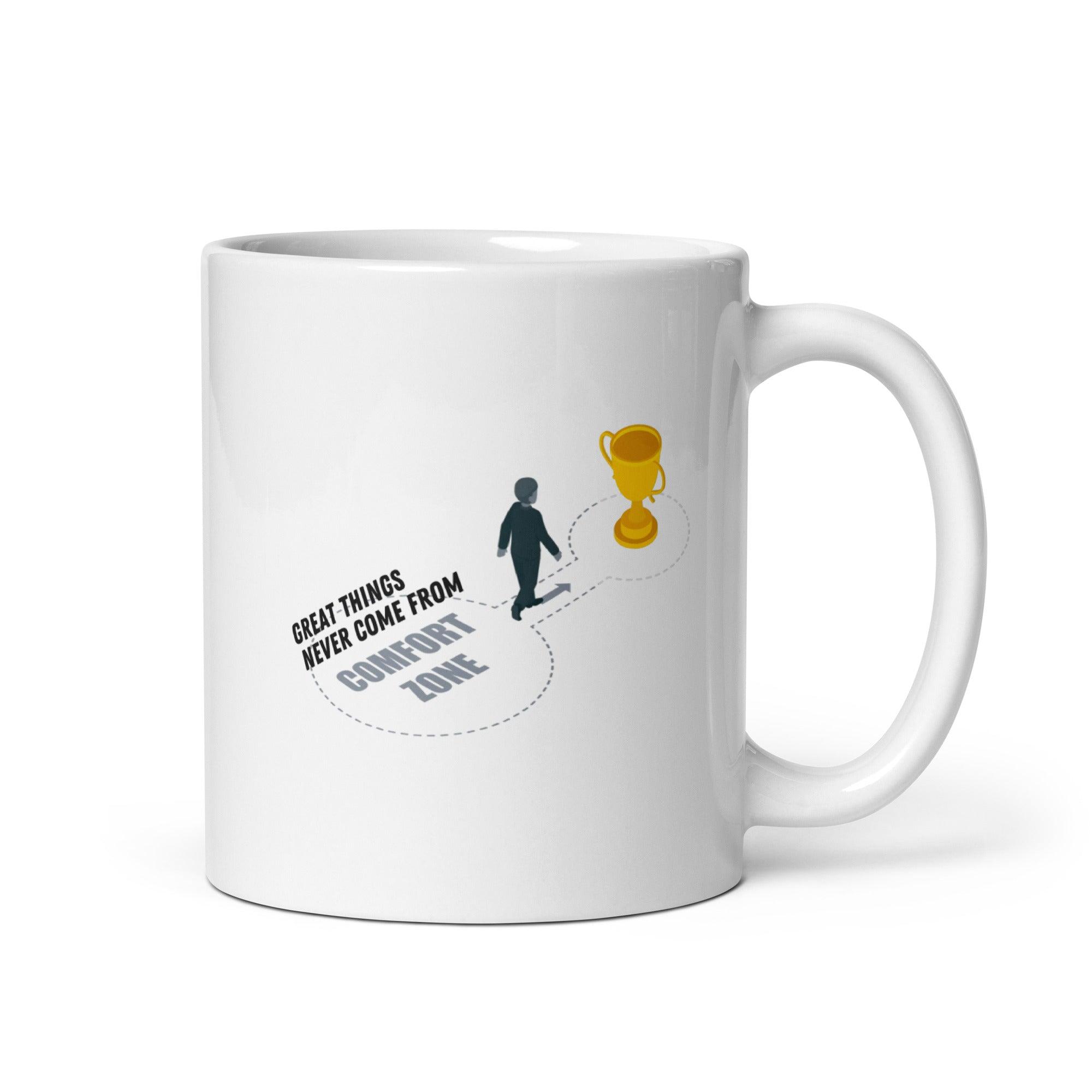 Motivational Comfort Zone Mug - Inspire Cups