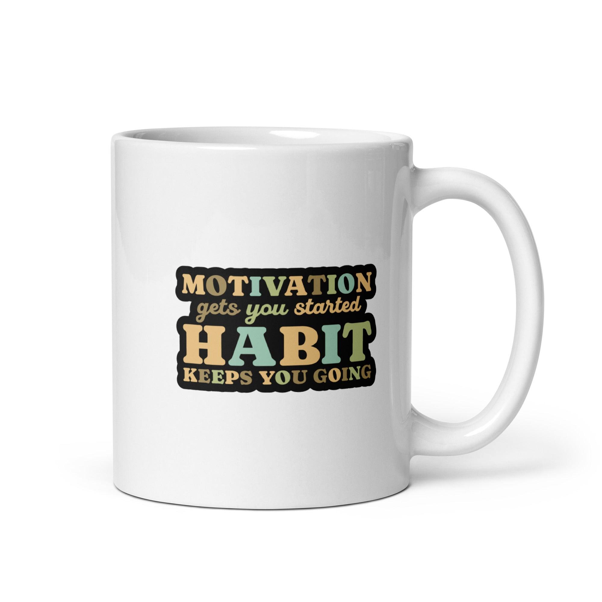 Motivation Habit Coffee Mug - Inspire Cups