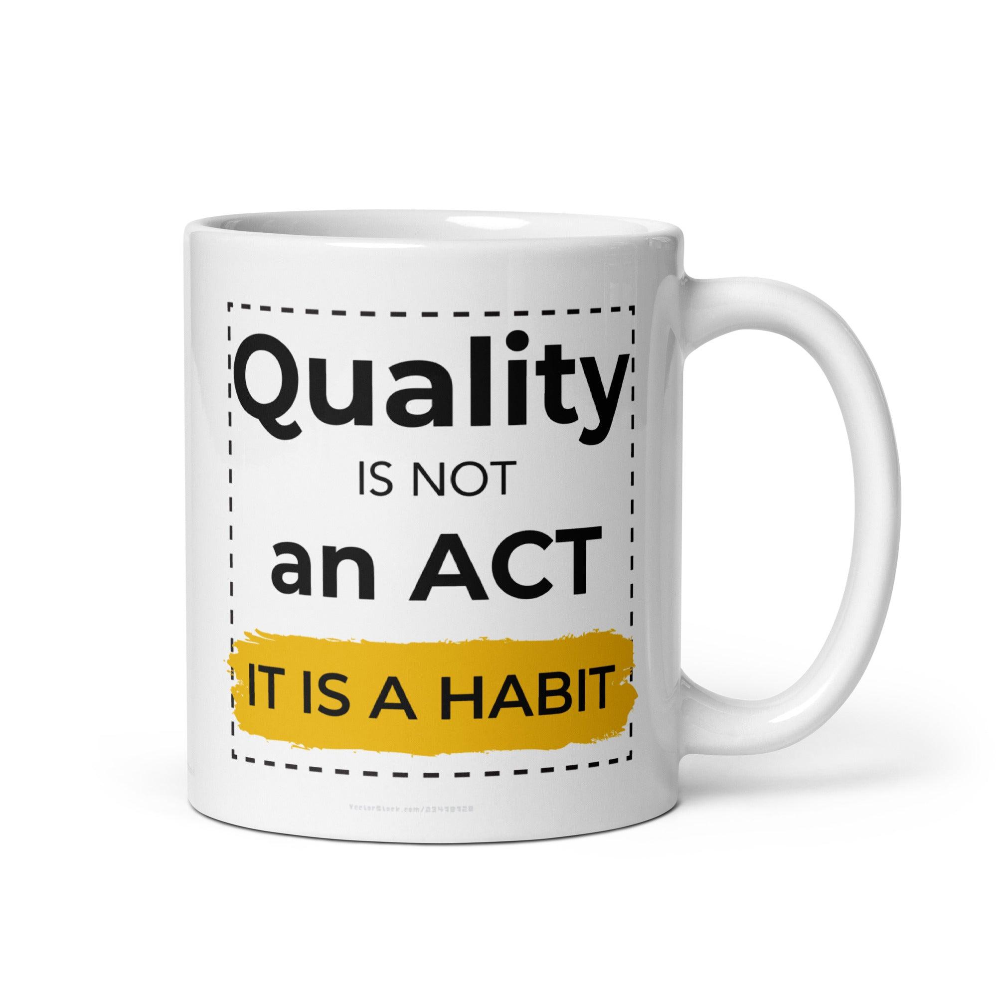 Motivational Ceramic Habit Mug - Inspire Cups