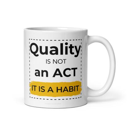 Motivational Ceramic Habit Mug - Inspire Cups