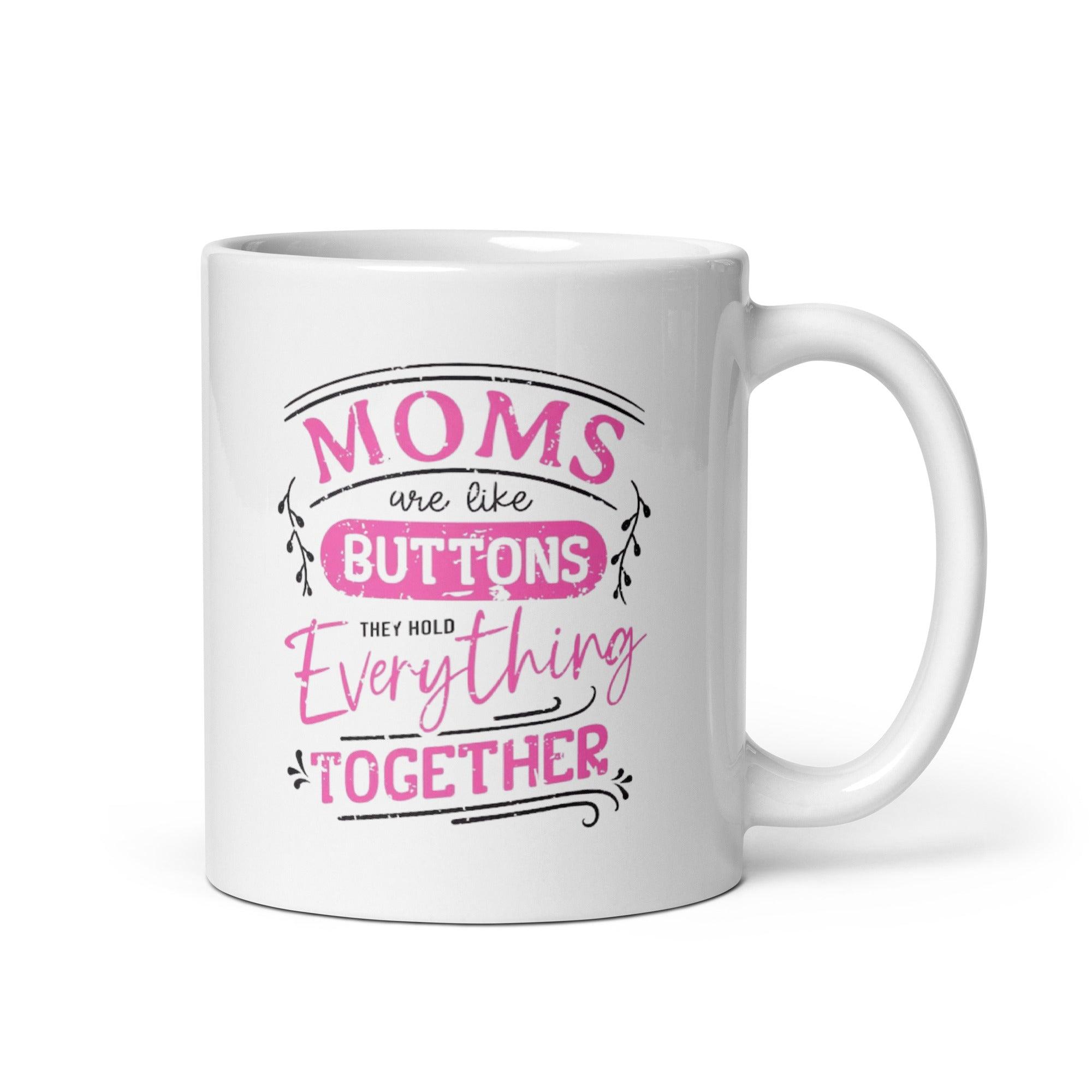 Mothers Printed Mug with Glossy Ceramic Finish and Bold Message - Inspire Cups