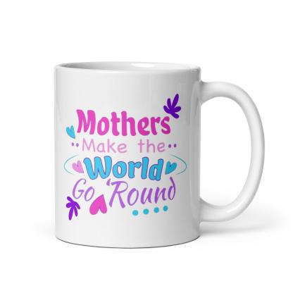Maternal Gratitude Glossy Mug A Thoughtful Gift for Motherhood - Inspire Cups