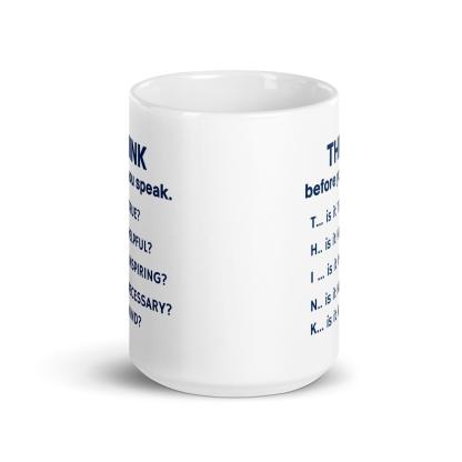 Mindful Communication Ceramic Mug - Inspire Cups