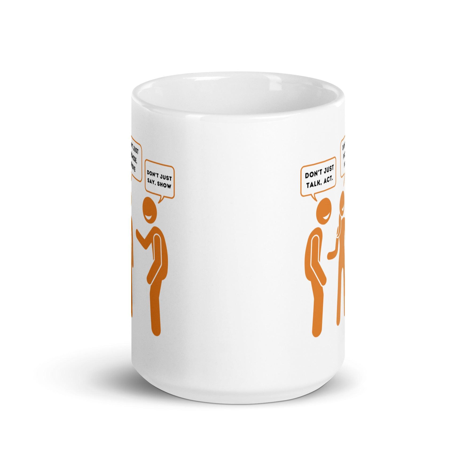 Action Reminder Ceramic Mug - Inspire Cups