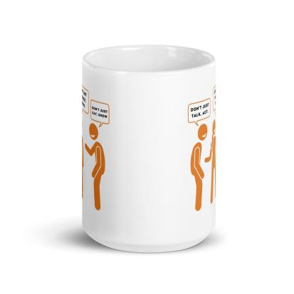 Action Reminder Ceramic Mug - Inspire Cups