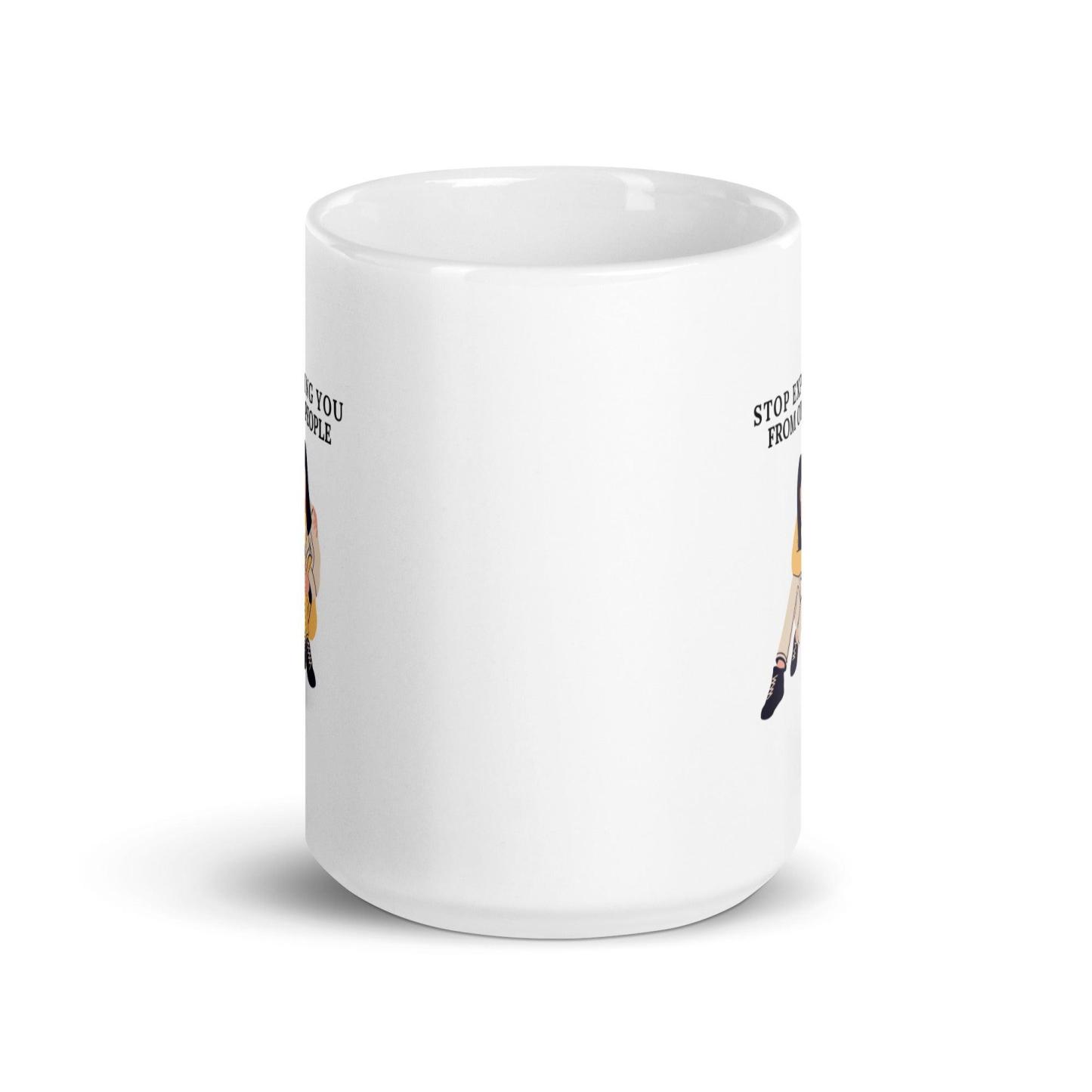 Self Awareness Quote Mug Daily Reminder For Growth And Boundaries - Inspire Cups