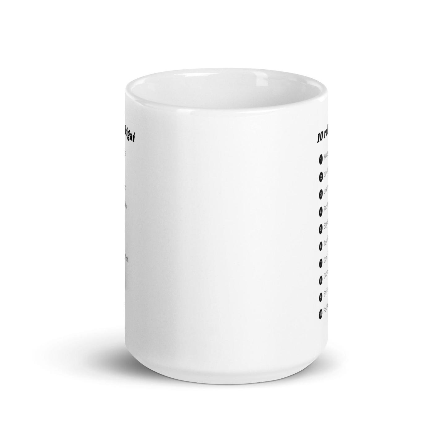 Ikigai Philosophy Message Mug - Inspire Cups