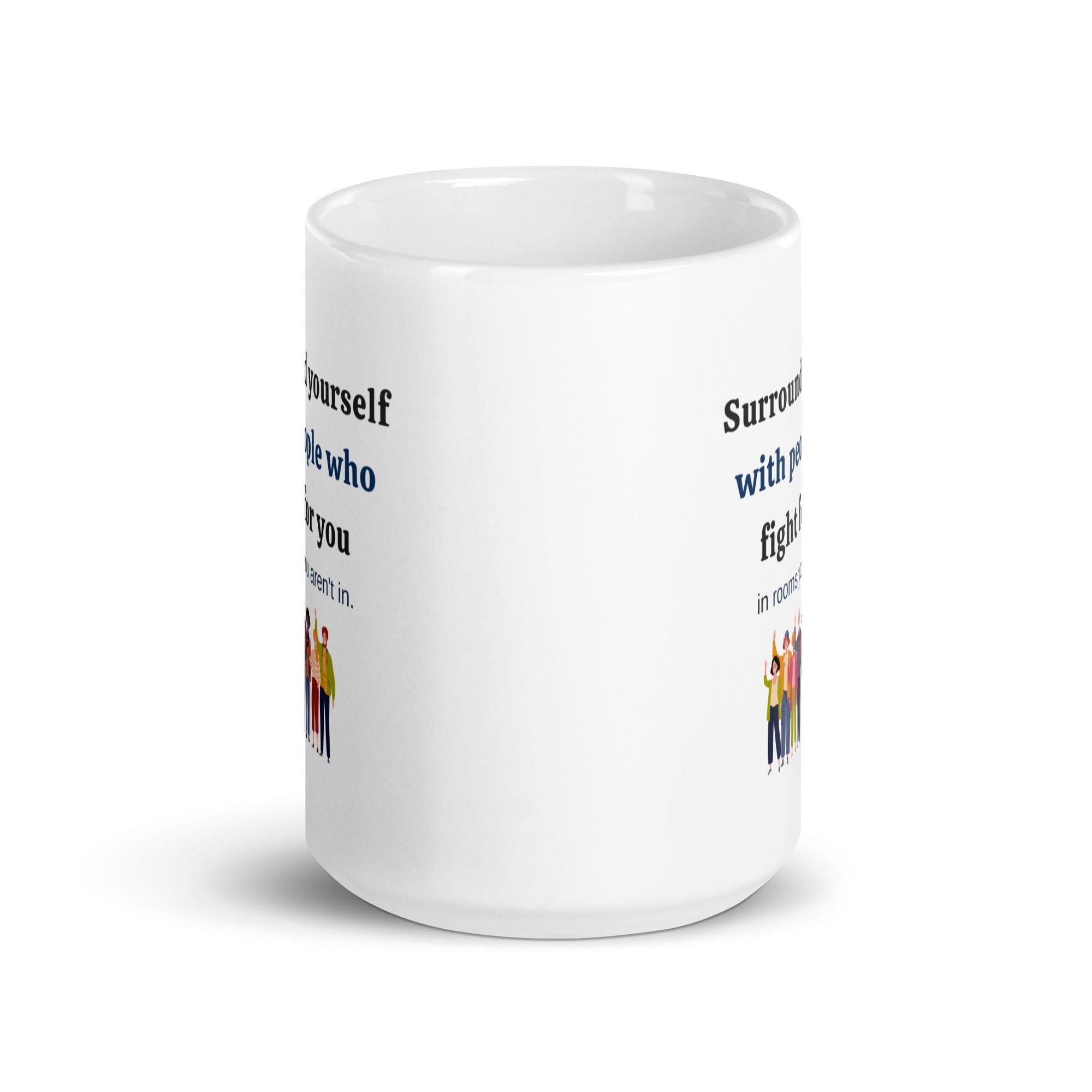 Support Circle Message Mug - Inspire Cups