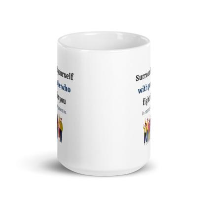 Support Circle Message Mug - Inspire Cups