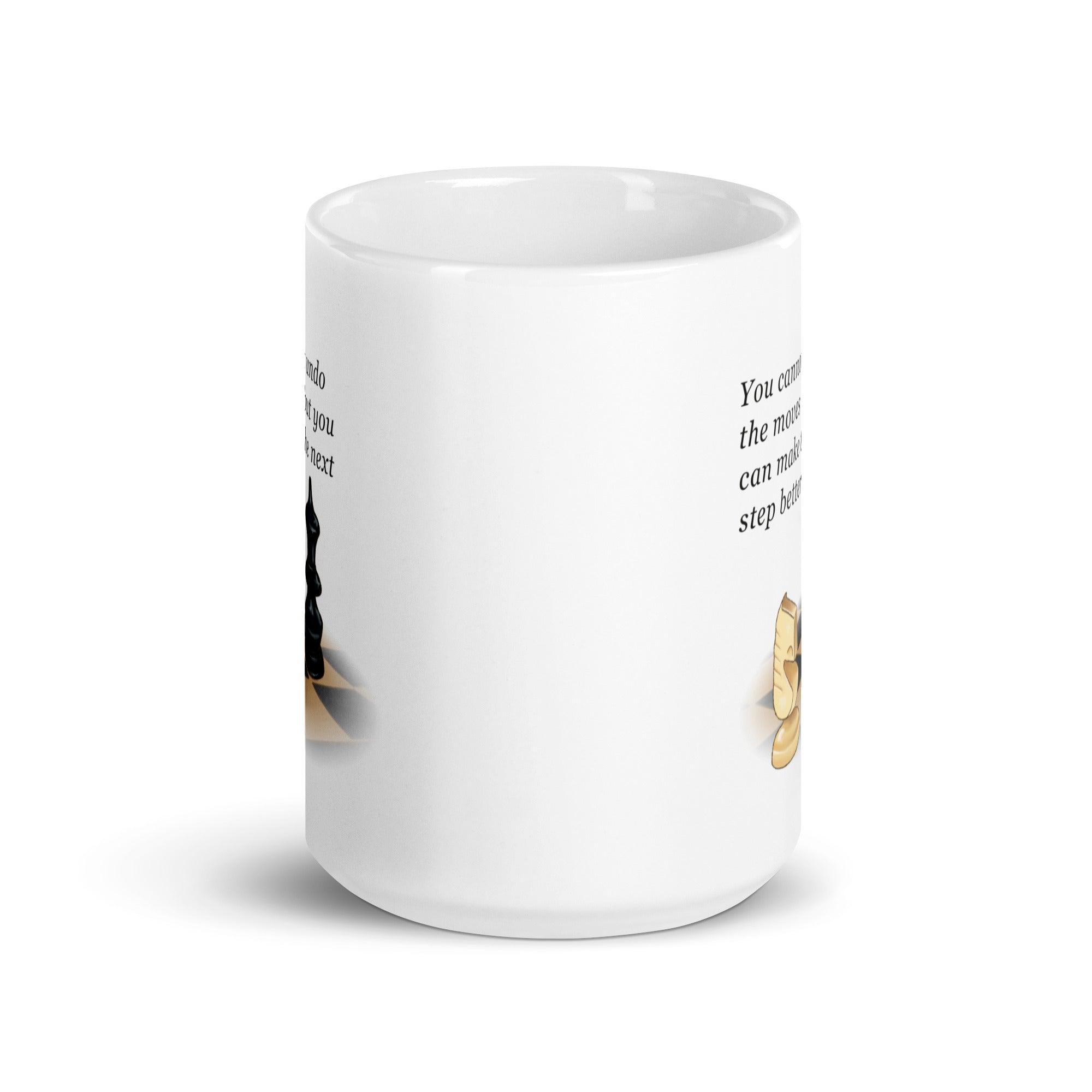 Reflective Progress Quote Mug - Inspire Cups