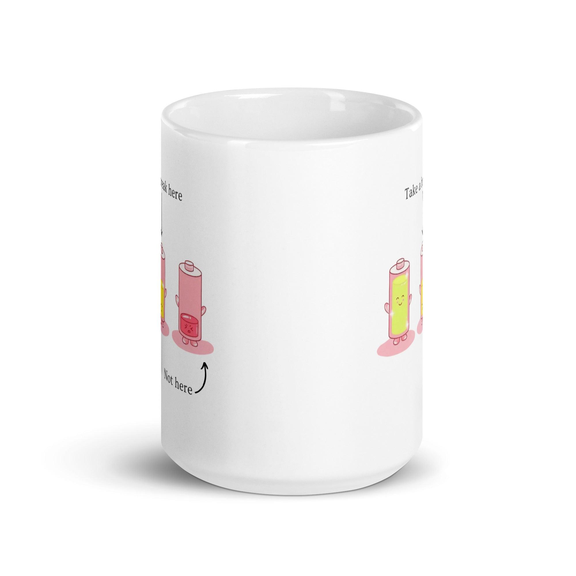 Take A Break Mug – Mindful Ceramic Gift for Daily Relaxation - Inspire Cups