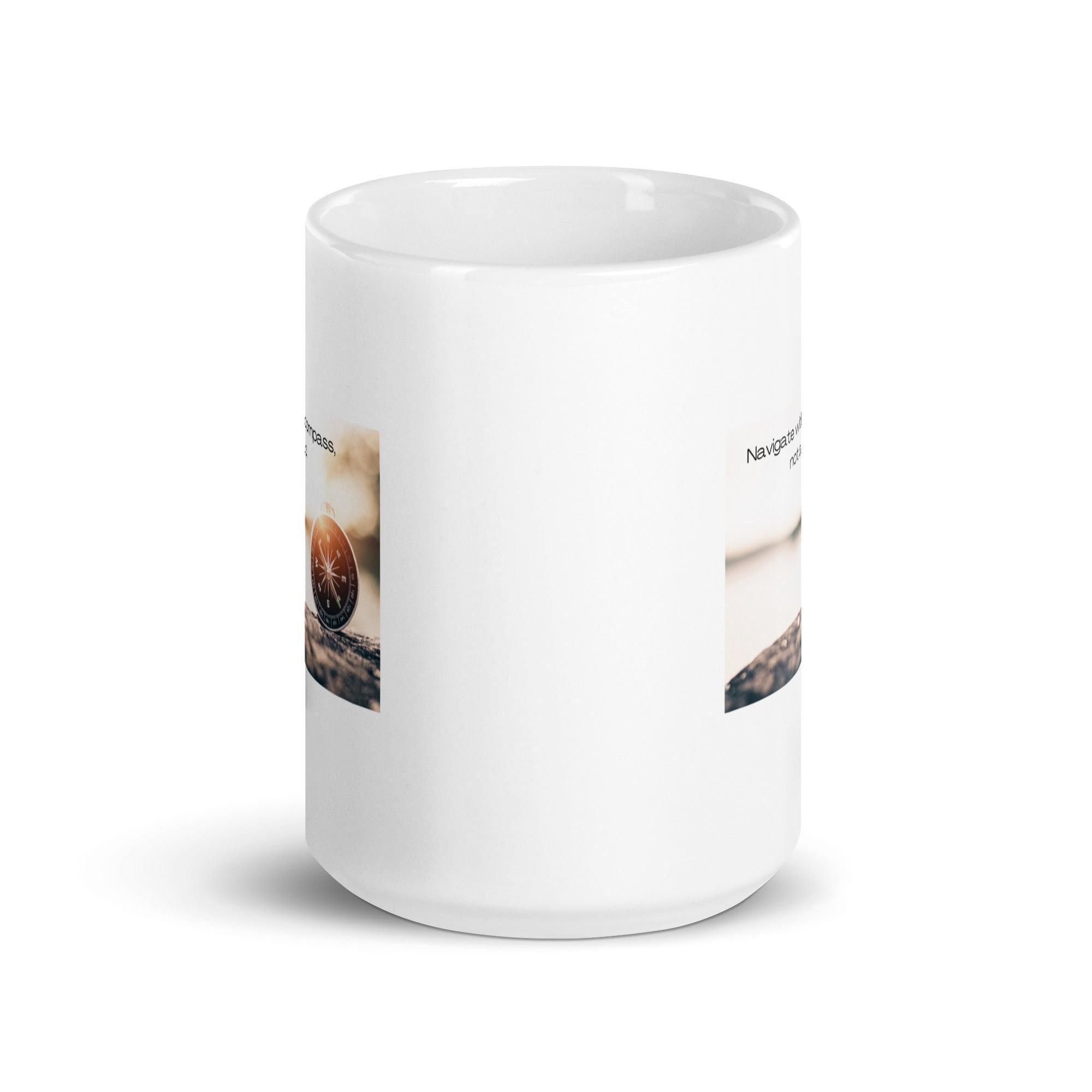 Compass Journey Message Mug - Inspire Cups