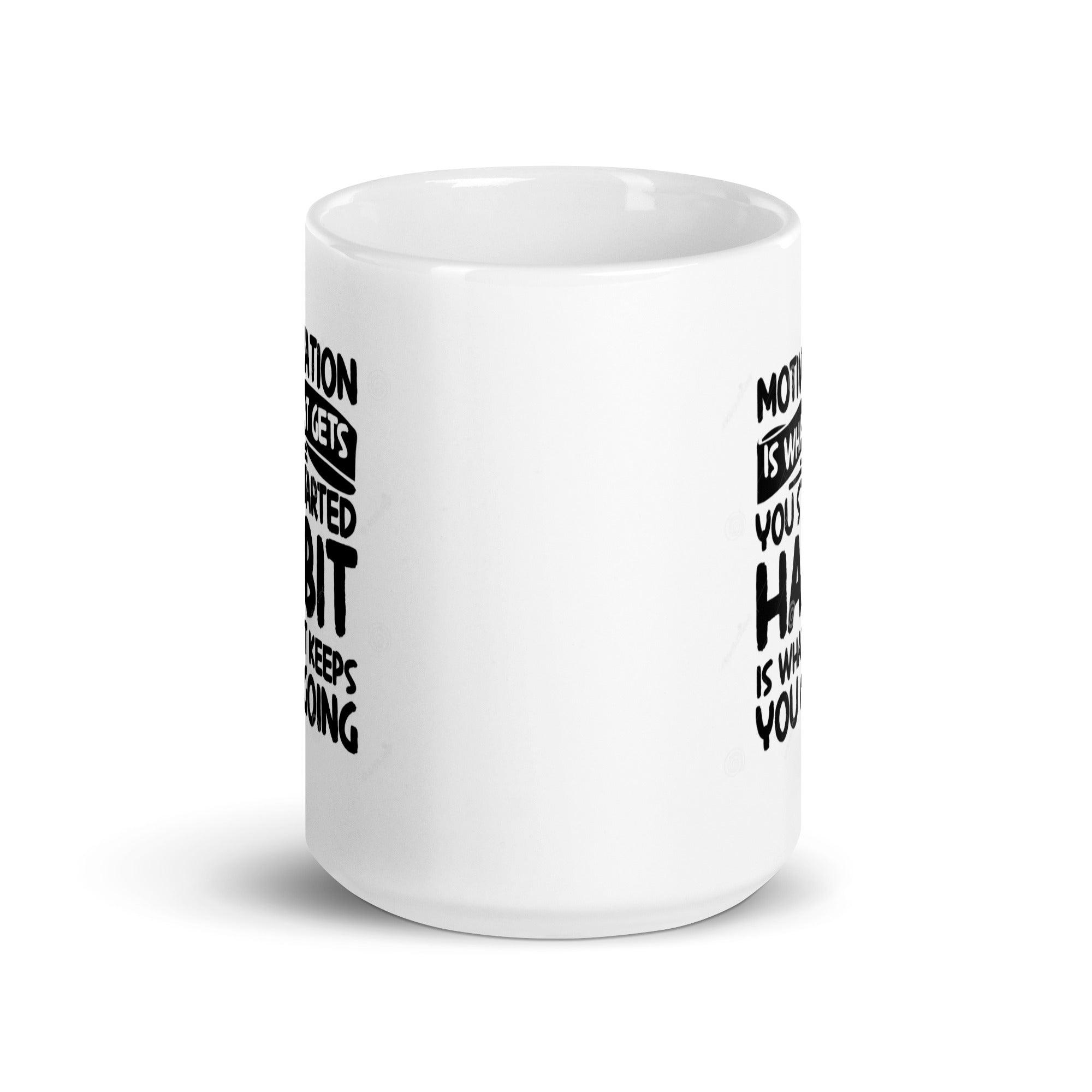 Motivation Habit Success Mug - Inspire Cups