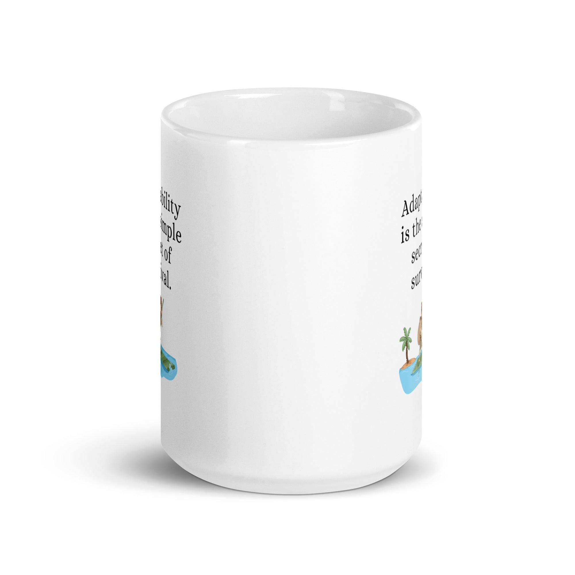 Adaptability Quote Ceramic Mug - Inspire Cups