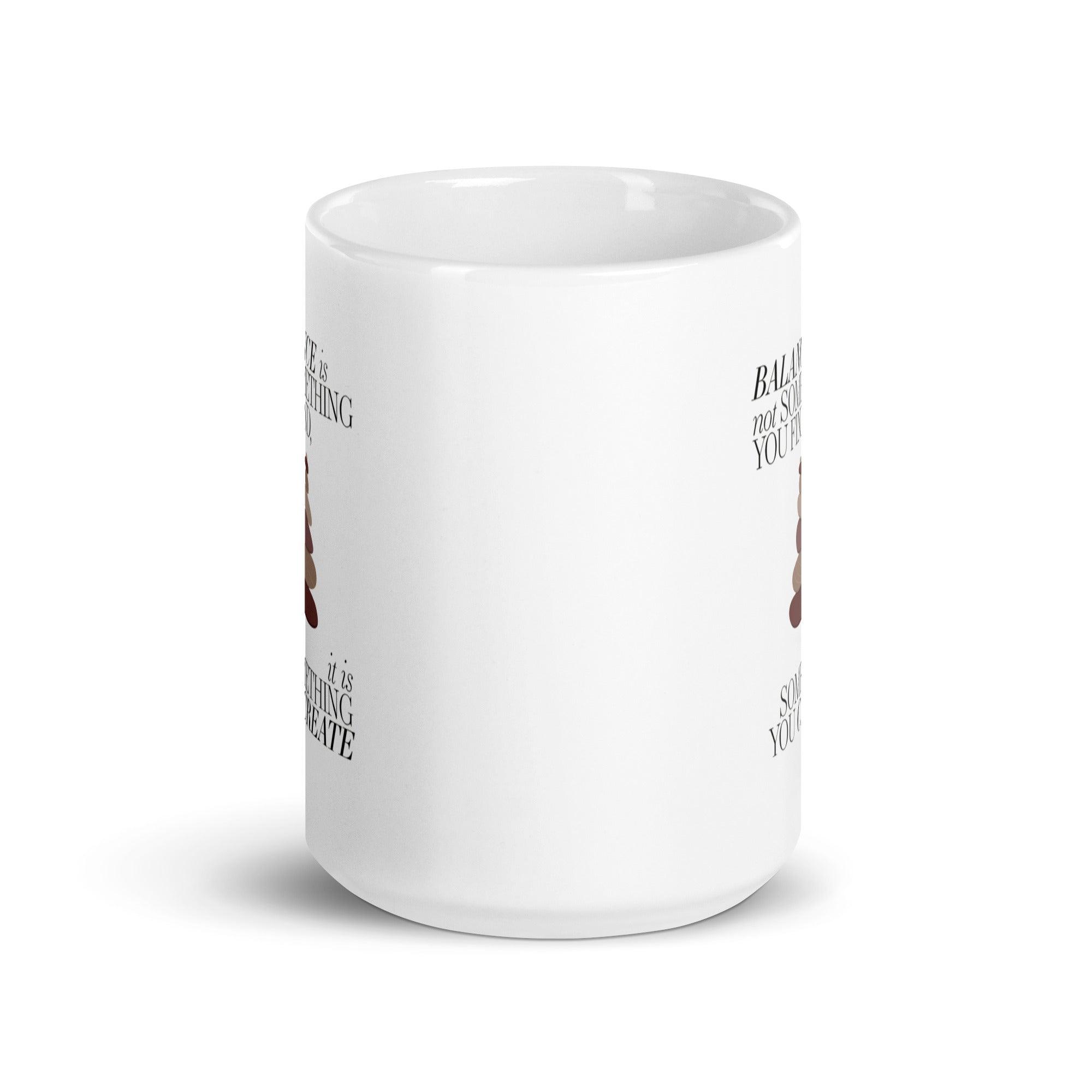 Balance Quote Ceramic Mug - Inspire Cups