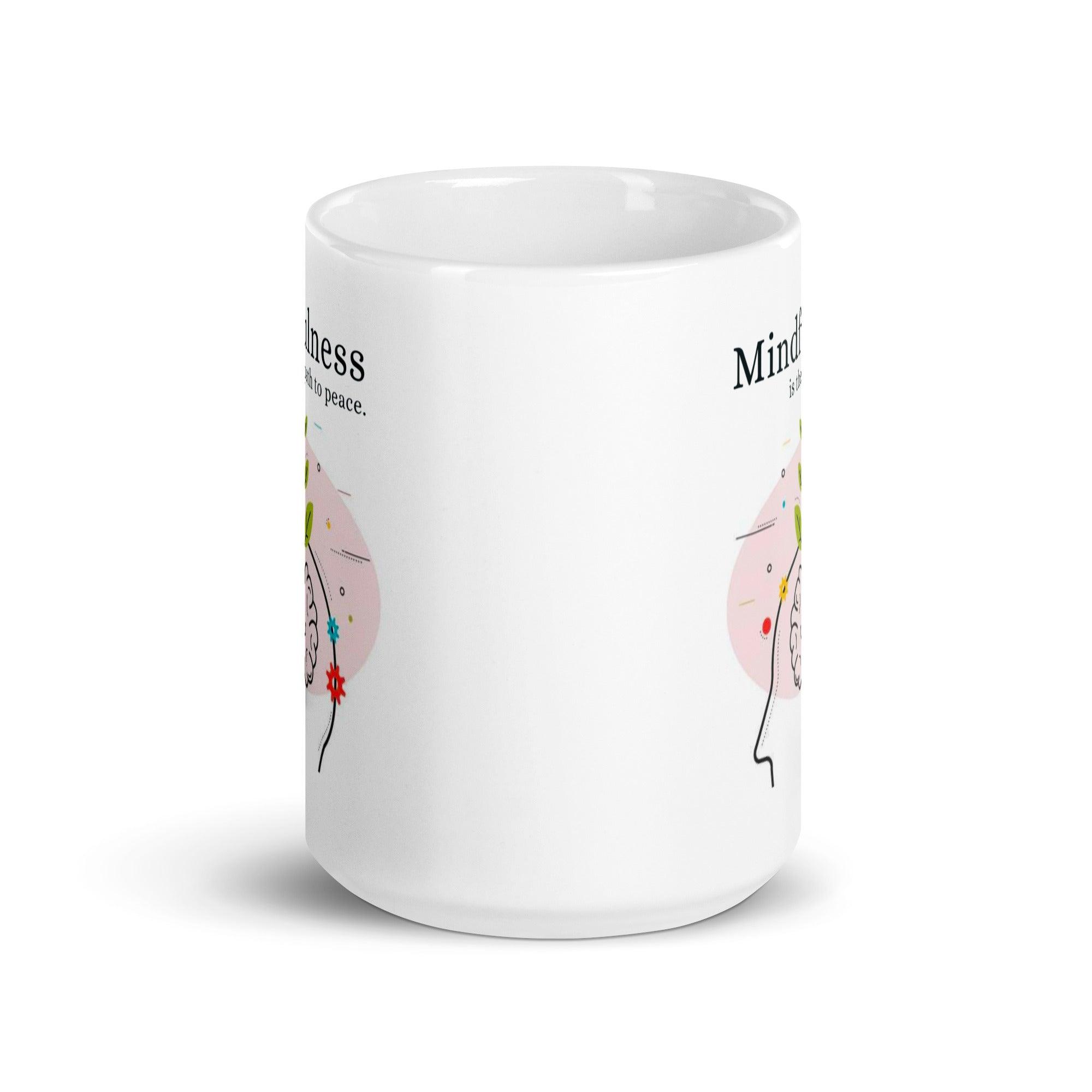 Mindfulness Peace Ceramic Mug - Inspire Cups