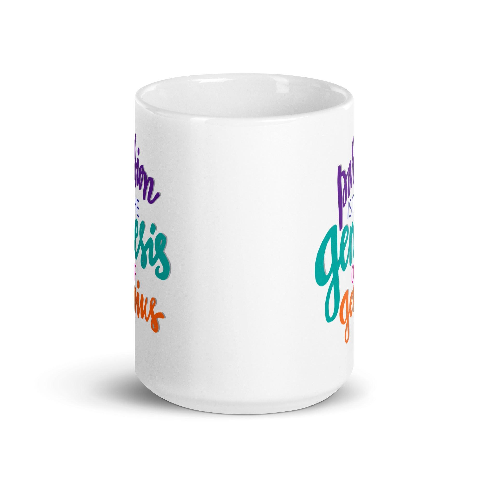 Passion Genius Quote Mug - Inspire Cups