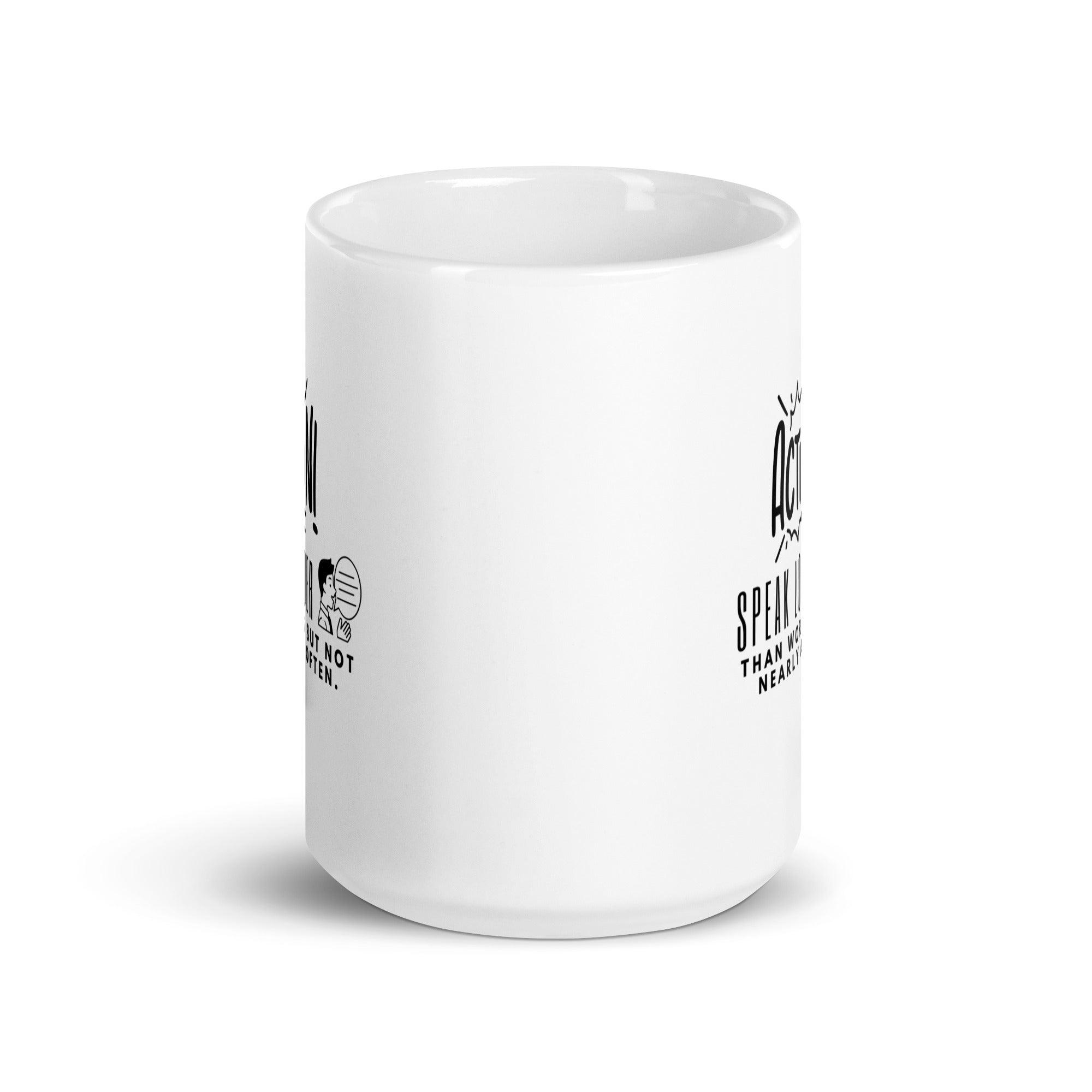 Take Action Ceramic Mug - Inspire Cups
