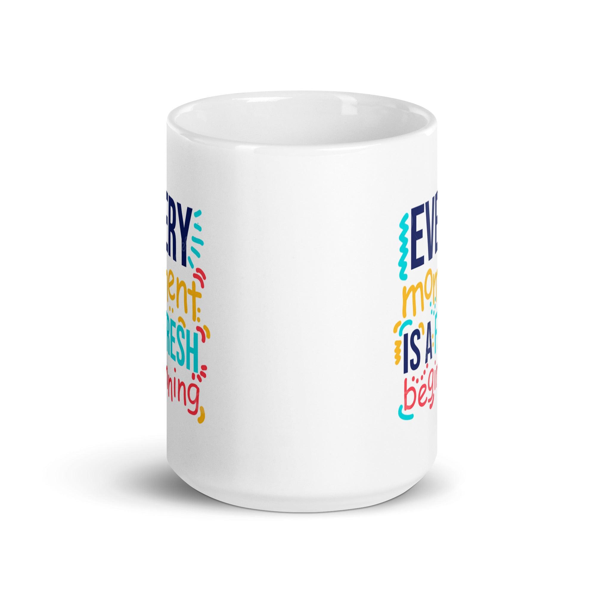 Fresh Beginning Glossy Mug - Inspire Cups