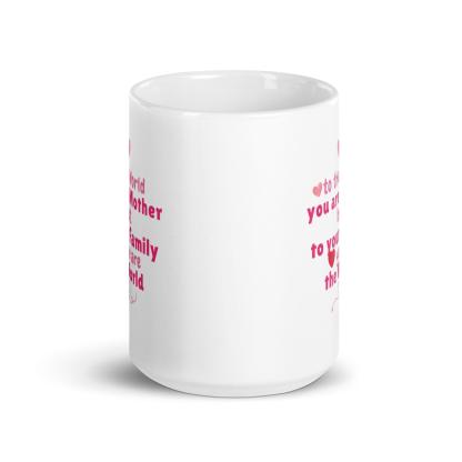 You Are Mother Printed Mug – To The World You Are Mother Quote - Inspire Cups