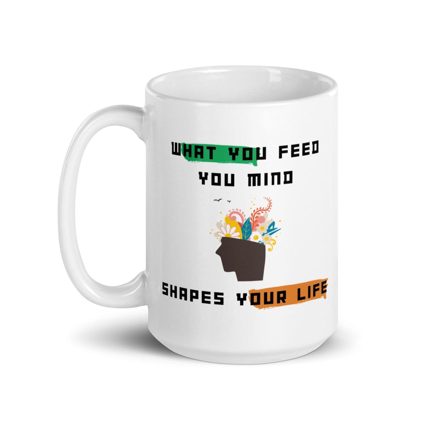 Mindful Living Quote Mug - Inspire Cups