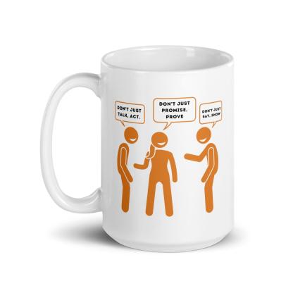 Action Reminder Ceramic Mug - Inspire Cups
