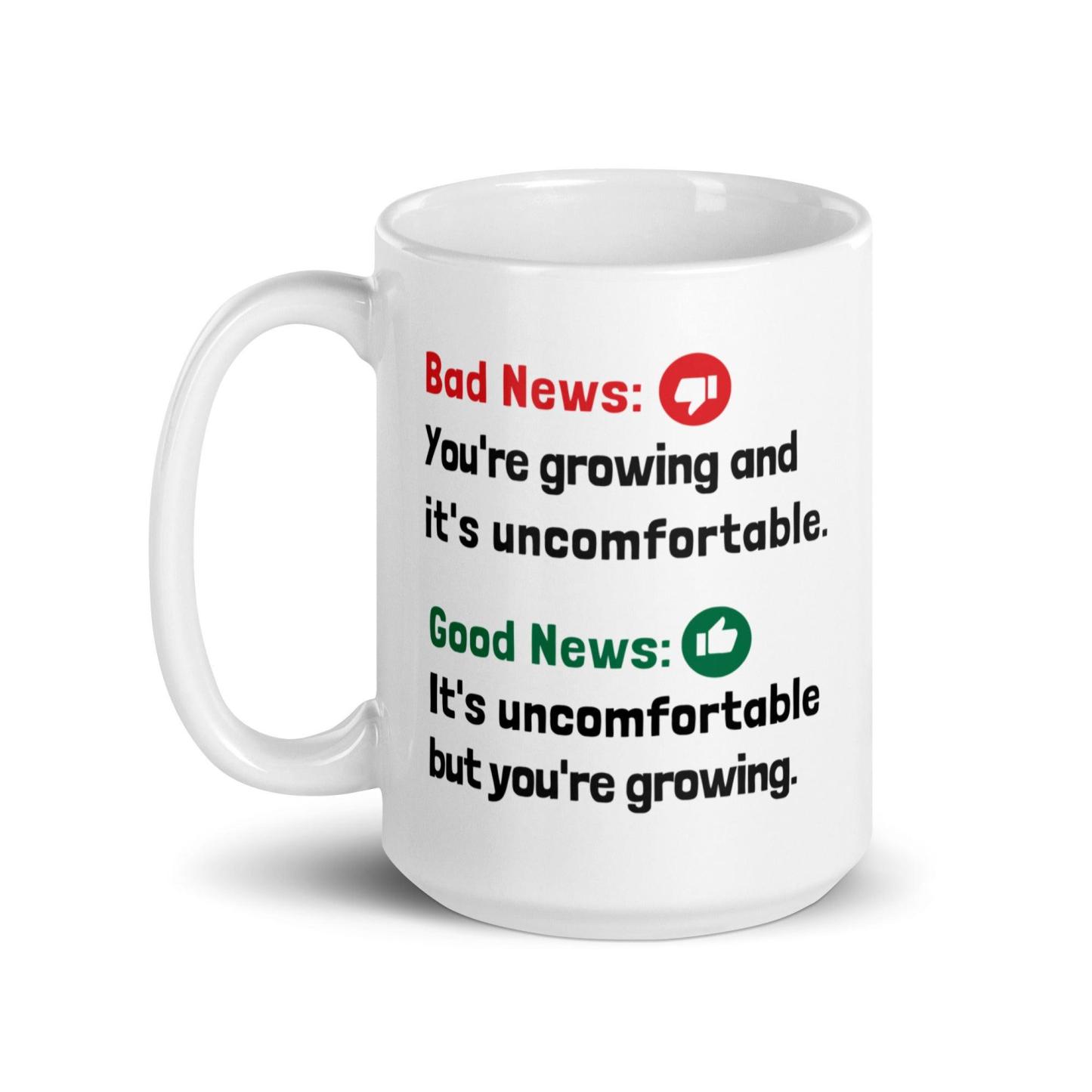 Growth Discomfort Mug - Inspire Cups