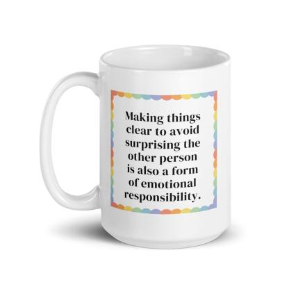 Emotional Responsibility Coffee Mug - Inspire Cups