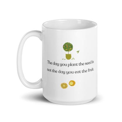Delayed Gratification Quote Mug - Inspire Cups